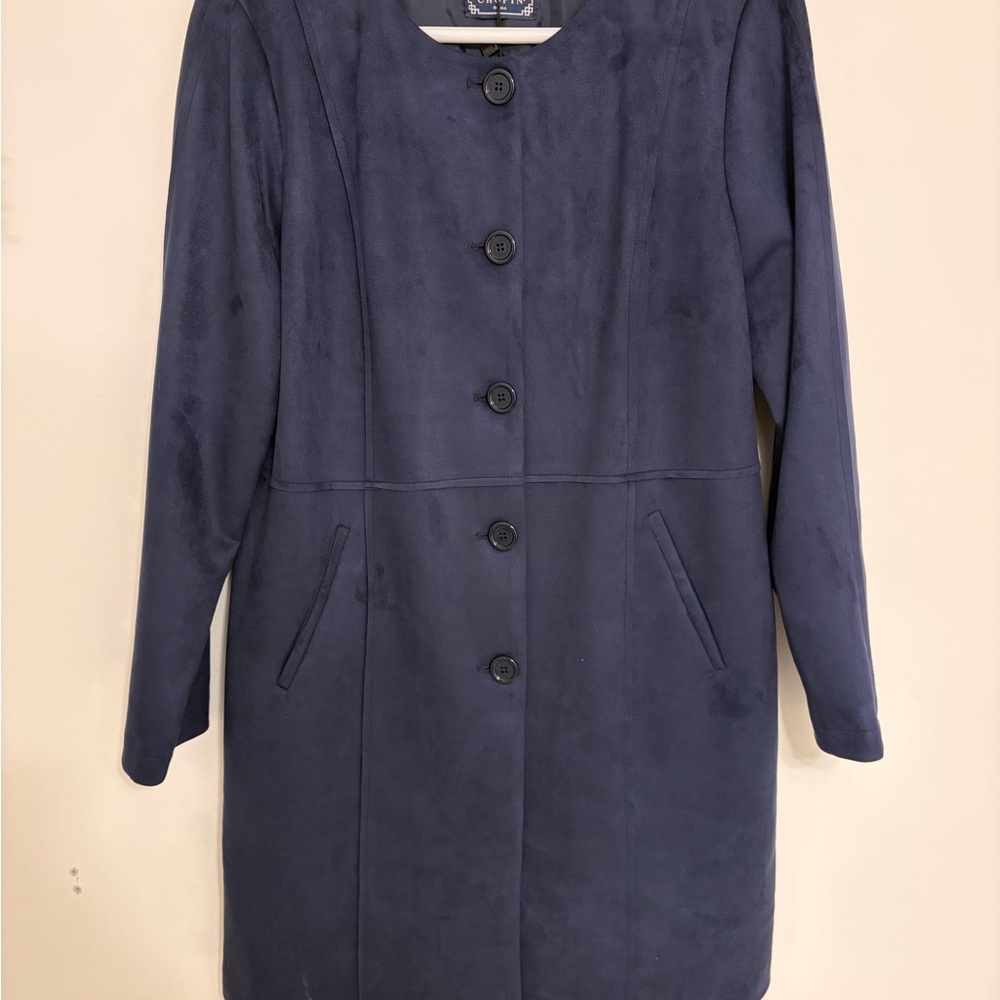 Roma Classic Navy Trench Coat